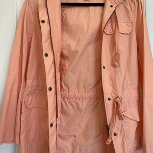 J.Crew light jacket (salmon/blush color)